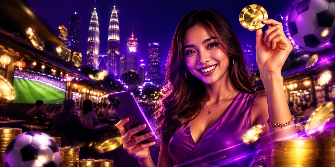 Pengguna Malaysia bermain slot kasino dalam talian 88d menggunakan telefon bimbit di Kuala Lumpur